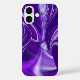 Purple Dream , Abstract Fantasy Rainbow-Art iPhone 16 Case