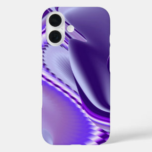 Purple Dream , Abstract Fantasy Rainbow-Art iPhone 16 Case