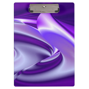 Purple Dream , Abstract Fantasy Rainbow-Art Clipboard