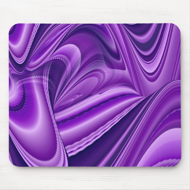 Purple Dream , Abstract Fantasy Rainbow-Art Mouse Pad (Front)