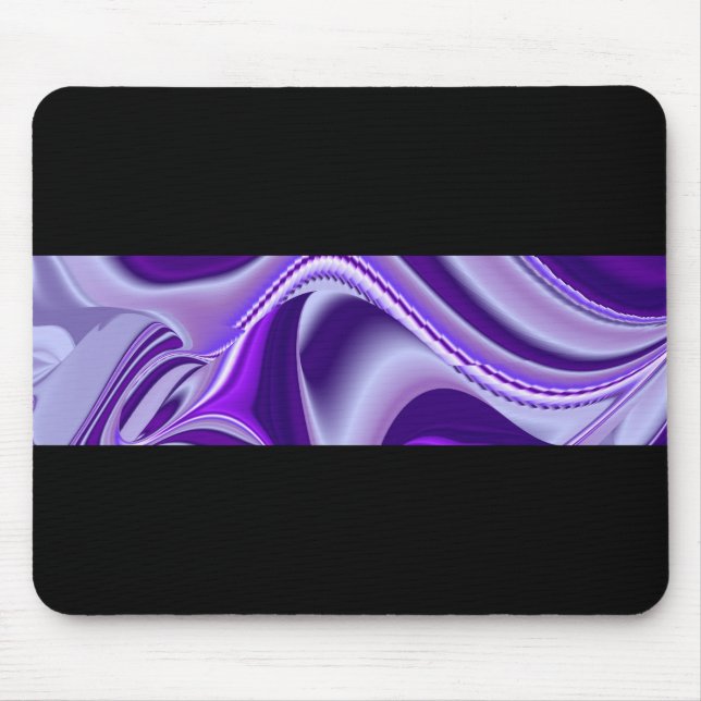 Purple Dream , Abstract Fantasy Rainbow-Art Mouse Pad (Front)