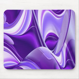 Purple Dream , Abstract Fantasy Rainbow-Art Mouse Pad