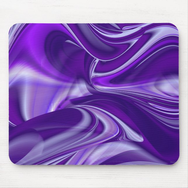 Purple Dream , Abstract Fantasy Rainbow-Art Mouse Pad (Front)