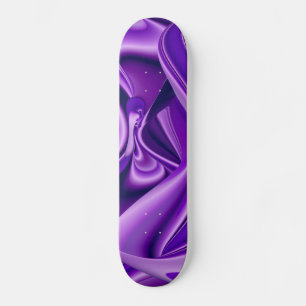 Purple Dream , Abstract Fantasy Rainbow-Art Skateboard