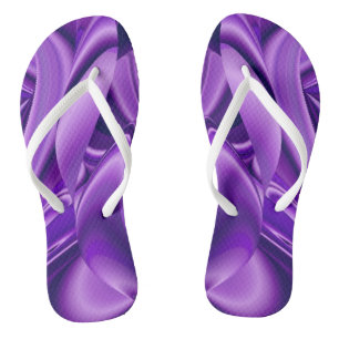 Purple Dream , Abstract Fantasy Rainbow-Art Thongs