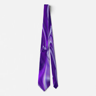 Purple Dream , Abstract Fantasy Rainbow-Art Tie