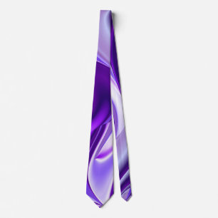 Purple Dream , Abstract Fantasy Rainbow-Art Tie