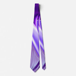 Purple Dream , Abstract Fantasy Rainbow-Art Tie