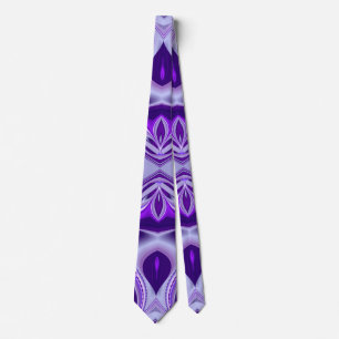Purple Dream , Abstract Fantasy Rainbow-Art Tie