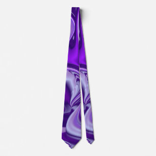Purple Dream , Abstract Fantasy Rainbow-Art Tie