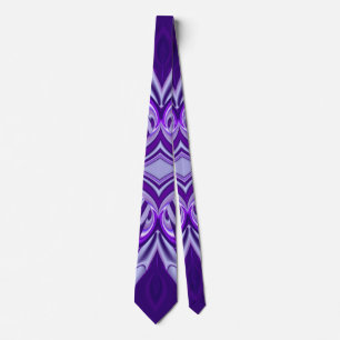Purple Dream , Abstract Fantasy Rainbow-Art Tie