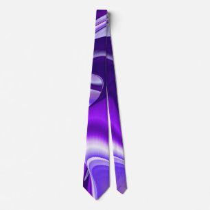 Purple Dream , Abstract Fantasy Rainbow-Art Tie