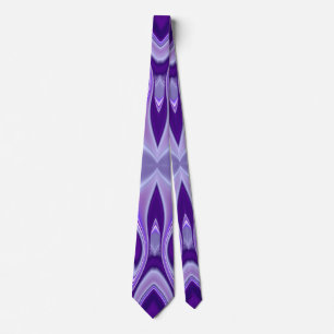 Purple Dream , Abstract Fantasy Rainbow-Art Tie