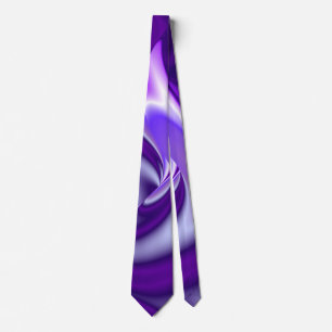 Purple Dream , Abstract Fantasy Rainbow-Art Tie