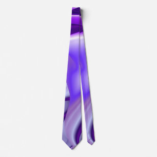 Purple Dream , Abstract Fantasy Rainbow-Art Tie