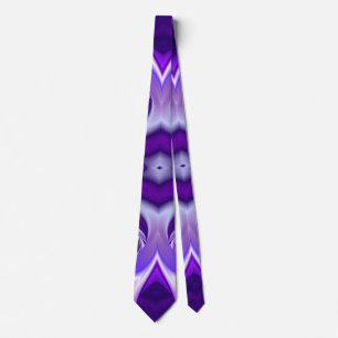 Purple Dream , Abstract Fantasy Rainbow-Art Tie