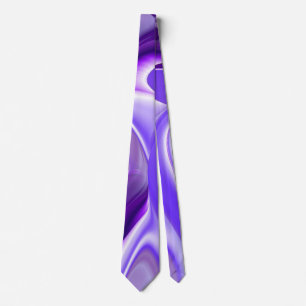 Purple Dream , Abstract Fantasy Rainbow-Art Tie