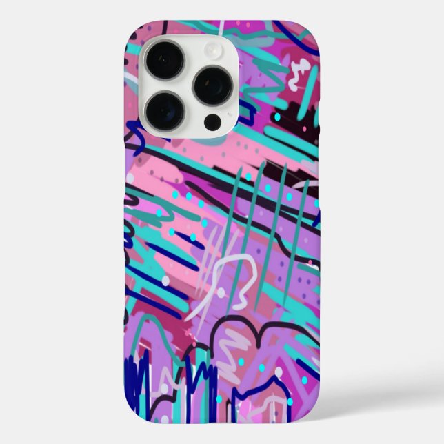 Purple Dream Expressive Print Case-Mate iPhone Case (Back)