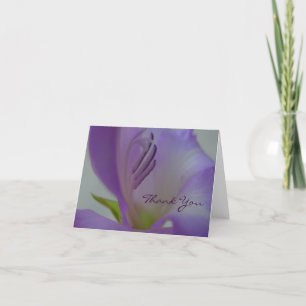 Purple Dream Flower ThankYou Card