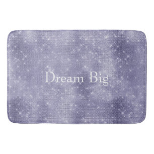 Purple Dream Sparkle Bath Mat