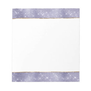Purple Dream Sparkle Notepad