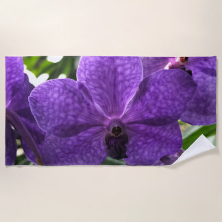 Purple Dreaming Beach Towel