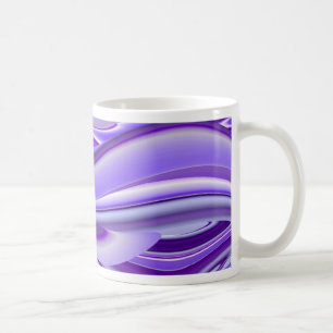Purple Dreams , Abstract Fantasy Rainbow-Art Coffee Mug