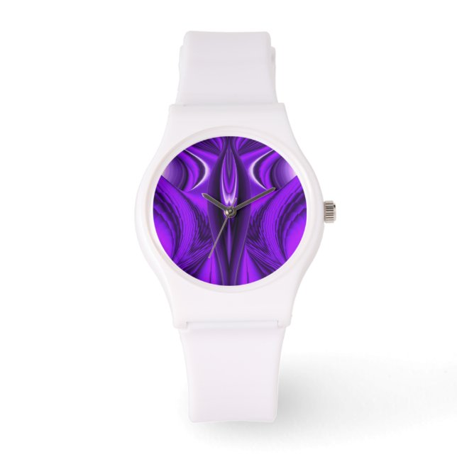 Purple Dreams - Angel Wings Watch (Front)