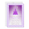Purple Dreamy Castle In The Clouds Baby Shower