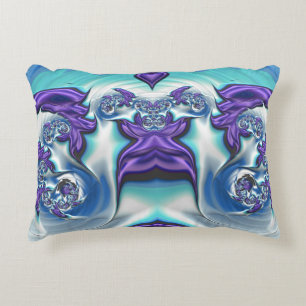 ~ PURPLE DRIFT ~ Fractal Design ~  Decorative Cushion