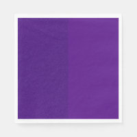 Purple Duo Custom Glitter Paper Napkin