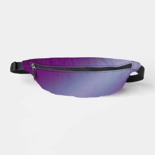Purple & Dusty Blue moonlight ombre effect Bum Bags
