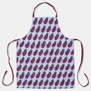 Purple Eggplant Aubergine Veggie Vegetable Veg Apron