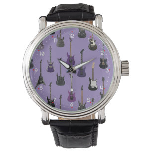 💜 Purple electric guitars Watch