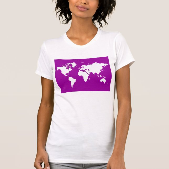 Purple Elegant World T-Shirt (Front)