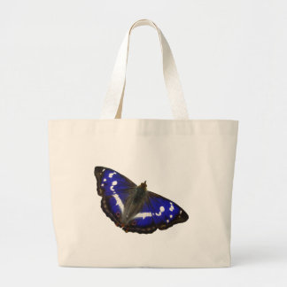 Purple Emperor Butterfly Large Tote Bag