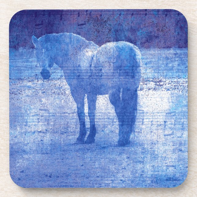 Purple Equine Coaster (Front)