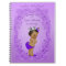 Purple Ethnic Princess Baby Shower Guest Book