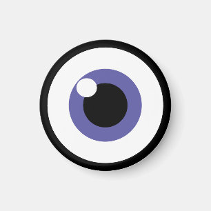 PURPLE EYE MAGNET