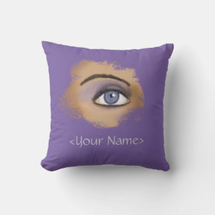 Purple Eye Makeup Cushion