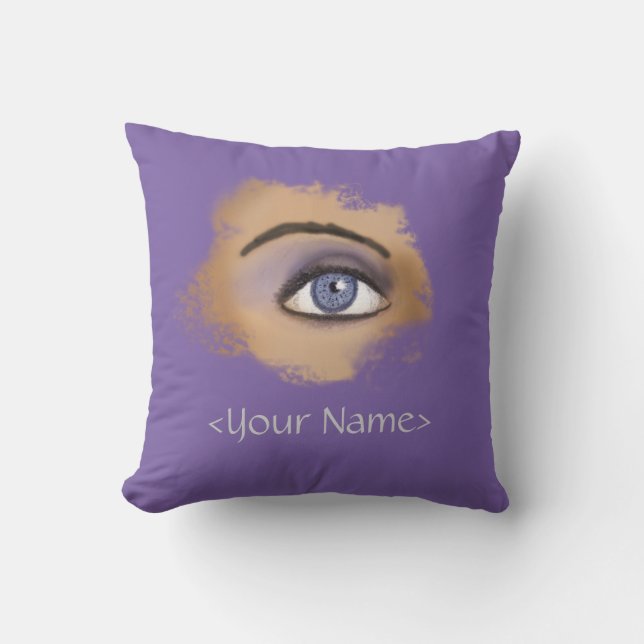 Purple Eye Makeup Cushion (Front)
