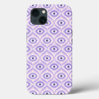 Purple Eye Pattern - Trippy Pastel Goth