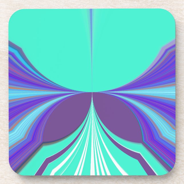 Purple Eyes.png Coaster (Front)