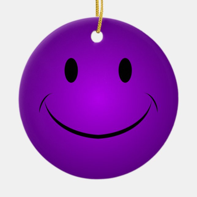 Purple Face Ornament (Front)