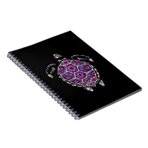 Purple Factual Turtle Shell Notebook