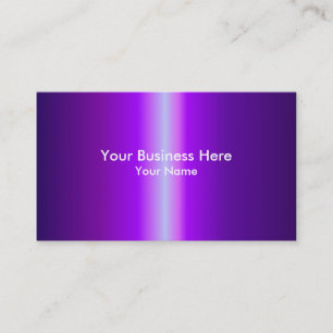 Purple fade customisable business cards