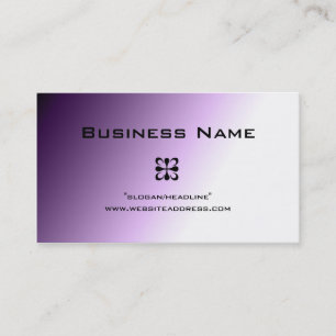 Purple Fade Design1 Business Cards
