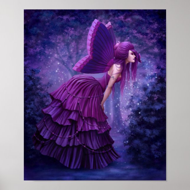 Purple Fairy Poster (Front)