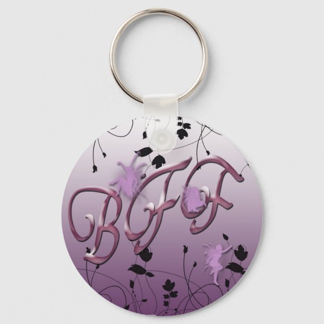 Purple Fairys Key Ring (Front)