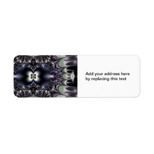 Purple Fairytale Return Address Label